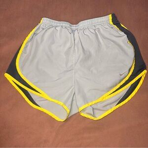 Nike Dri-Fit Tempo Running Shorts Women’s Size Medium Mint Green/Neon Green